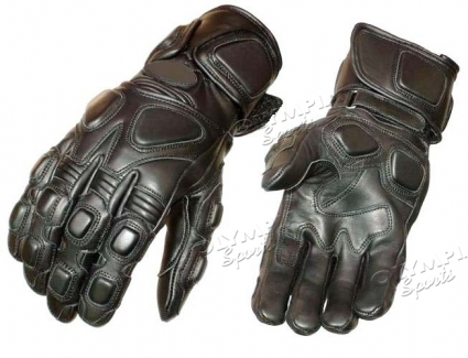 LEATHER MOTORBIKE GLOVES