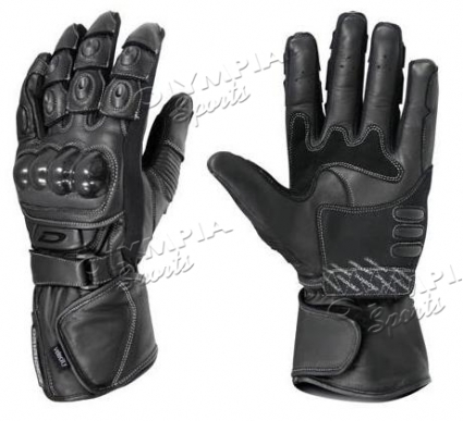 LEATHER MOTORBIKE GLOVES