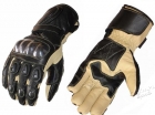 LEATHER MOTORBIKE GLOVES