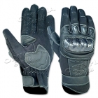 LEATHER MOTORBIKE GLOVES