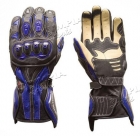 LEATHER MOTORBIKE GLOVES