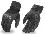 LEATHER MOTORCYCLE GLOVES