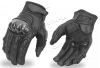 LEATHER MOTORCYCLE GLOVES