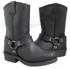LADIES MOTORCYCLE LEATHER BOOTS
